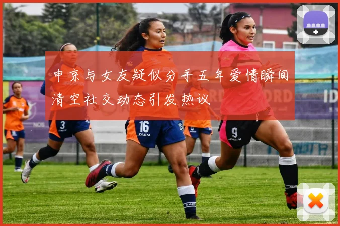 申京与女友疑似分手五年爱情瞬间清空社交动态引发热议